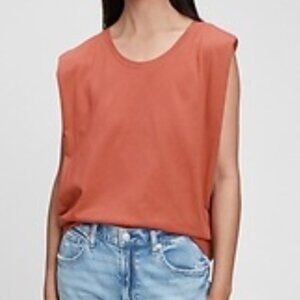 Gap Muscle Tank with Shoulder Pads